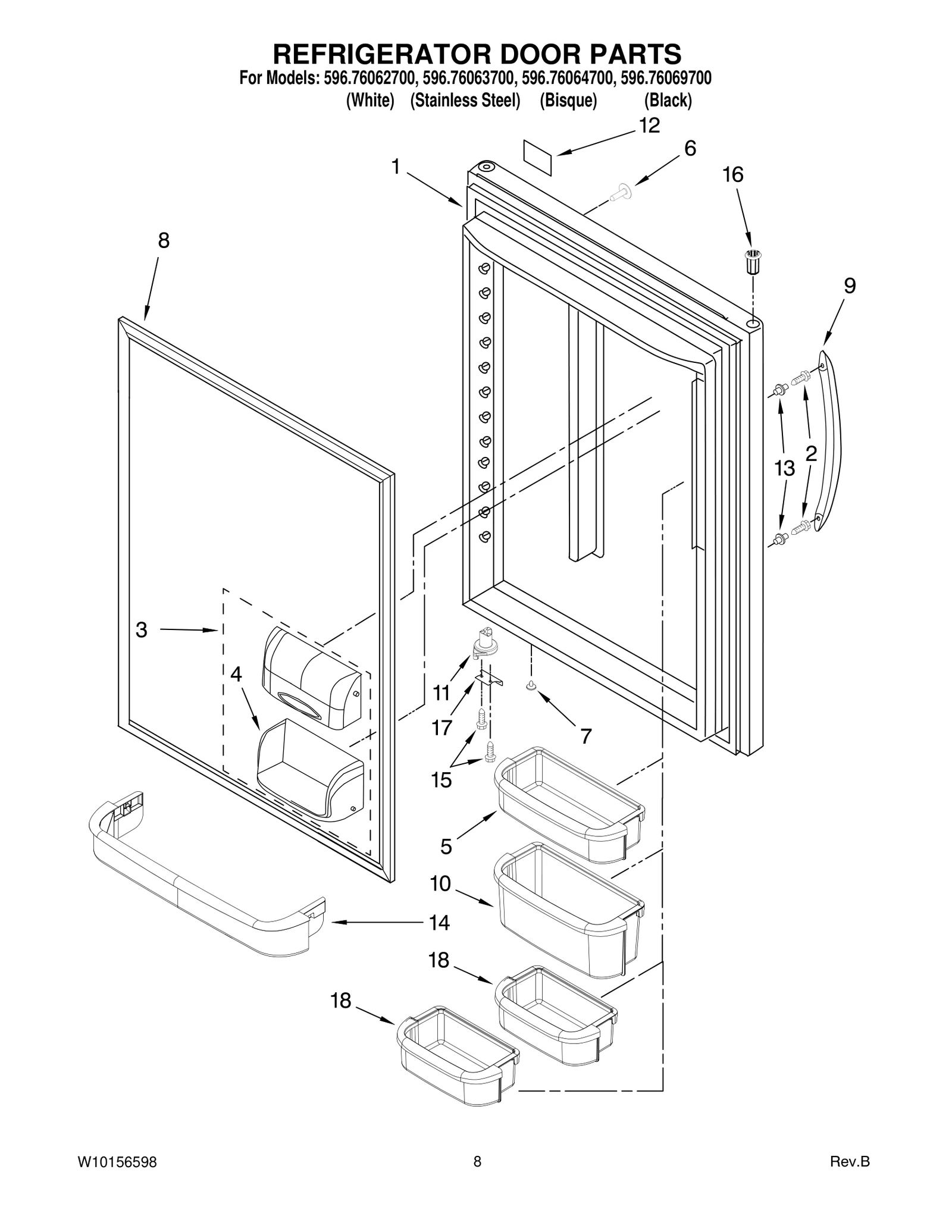 Door FIP Stainless Steel