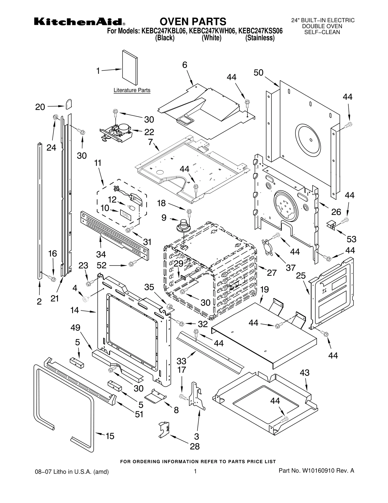 OVEN PARTS