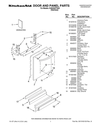 DOOR AND PANEL PARTS