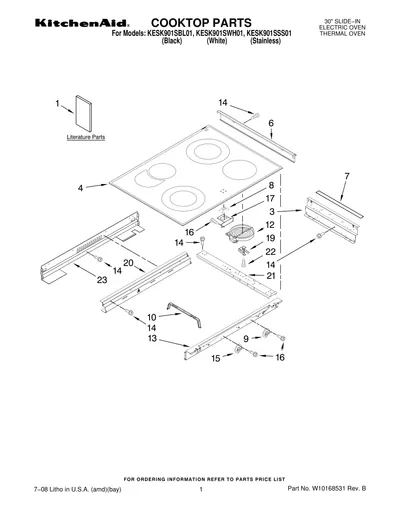 COOKTOP PARTS
