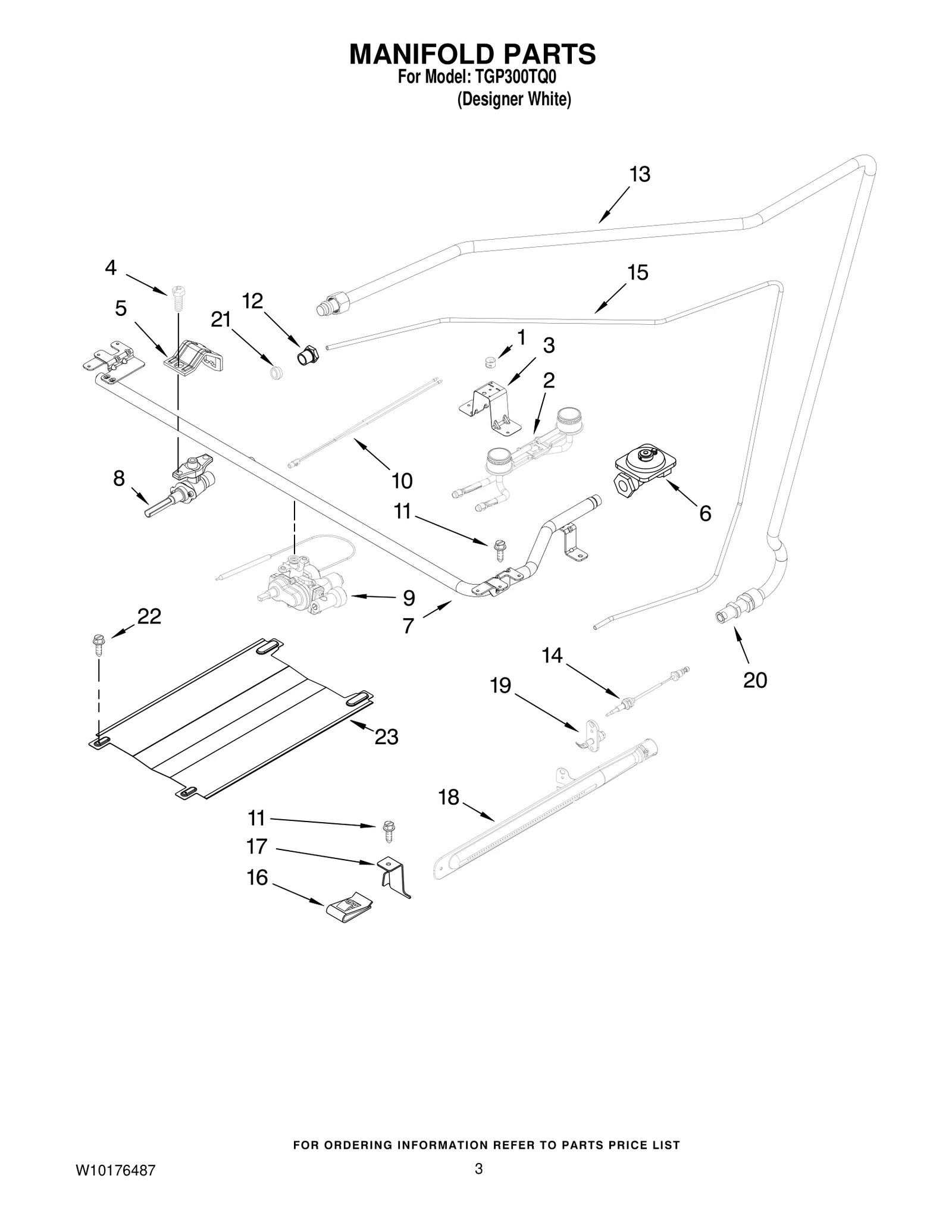 Burner Assembly Top