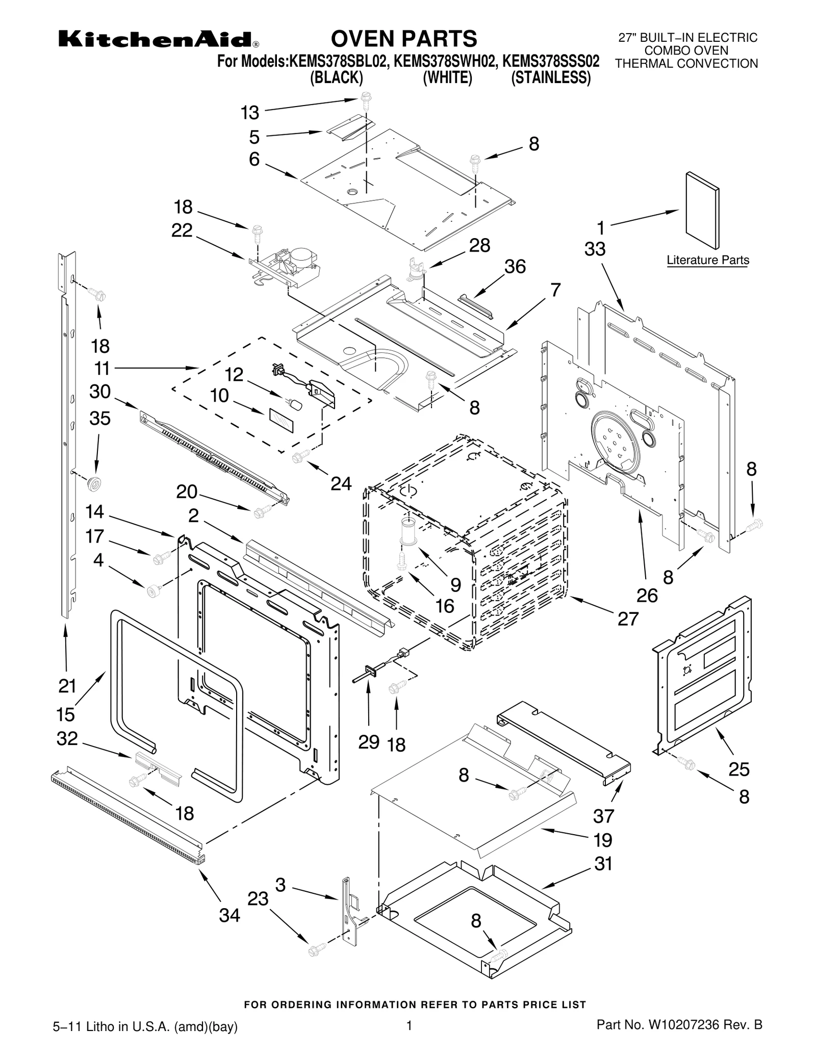 OVEN PARTS