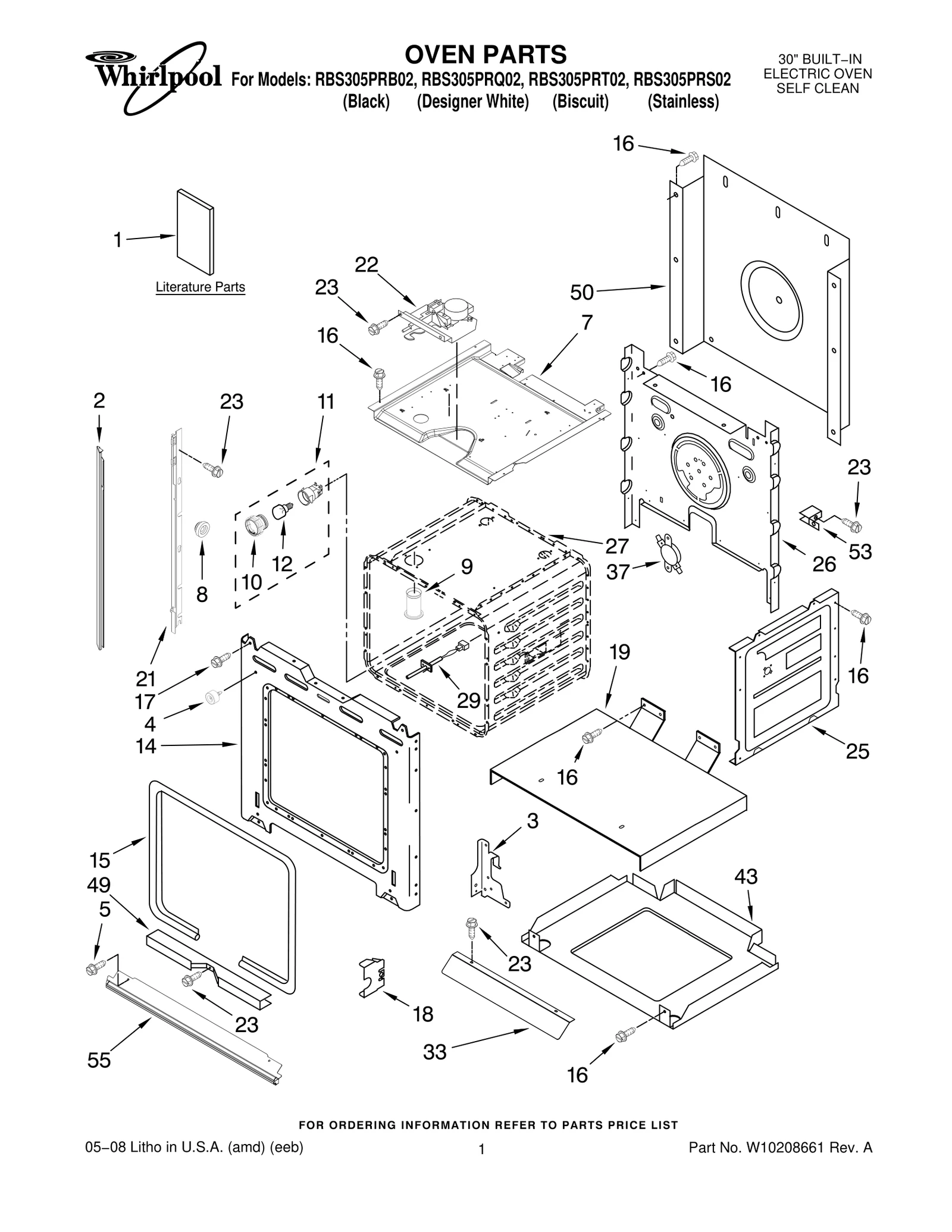 OVEN PARTS