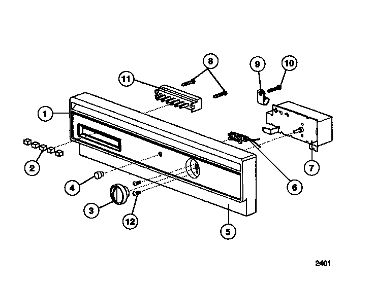 CONSOLE AND CONTROL PARTS