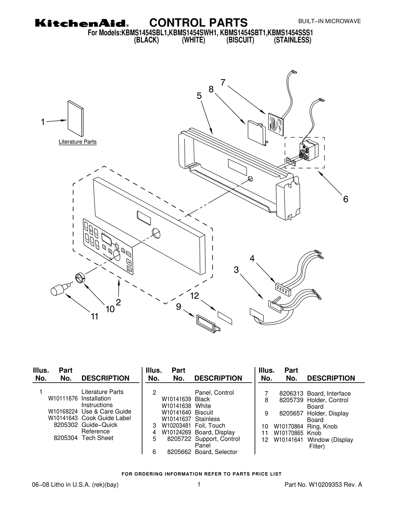 CONTROL PARTS