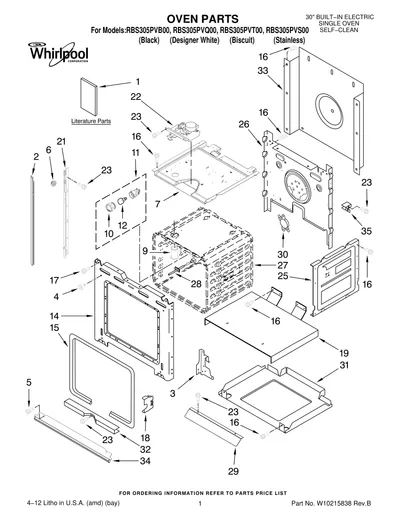 OVEN PARTS