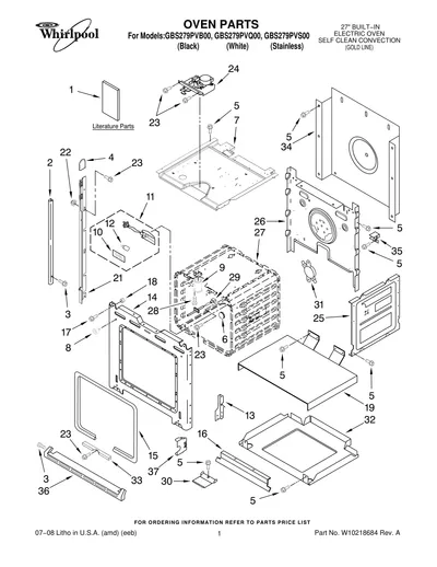 OVEN PARTS