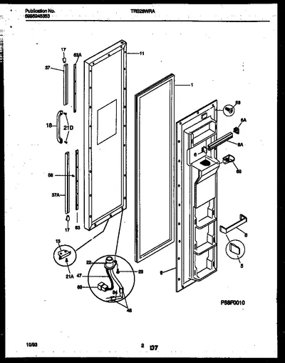 FREEZER DOOR PARTS