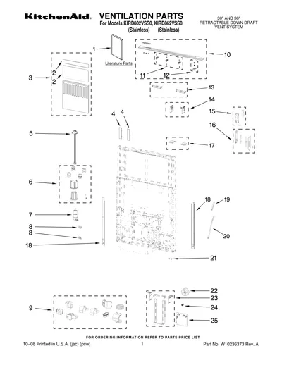 VENTILATION PARTS