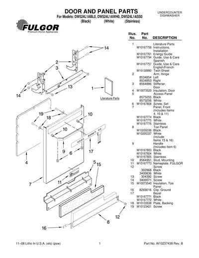 DOOR AND PANEL PARTS
