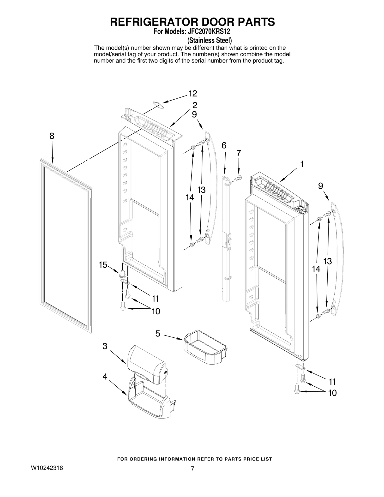 Door FIP Stainless Steel