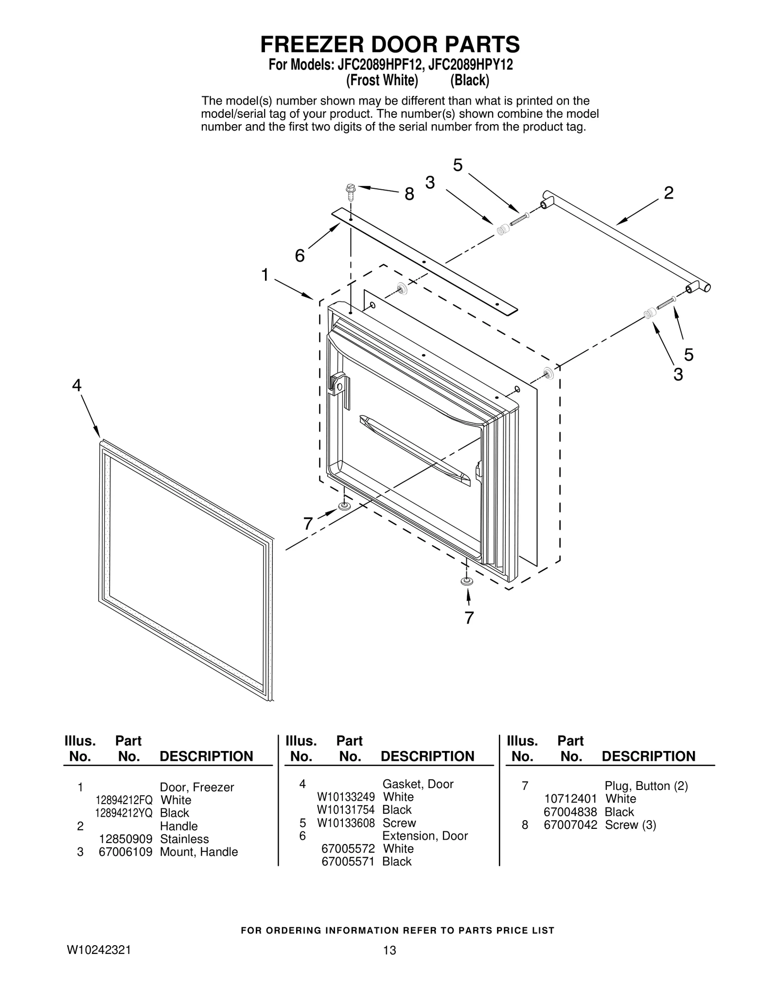Door FIP Black