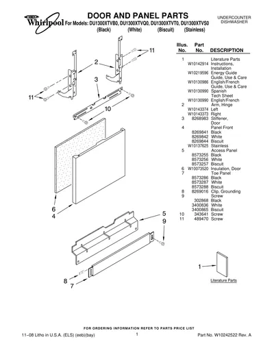DOOR AND PANEL PARTS