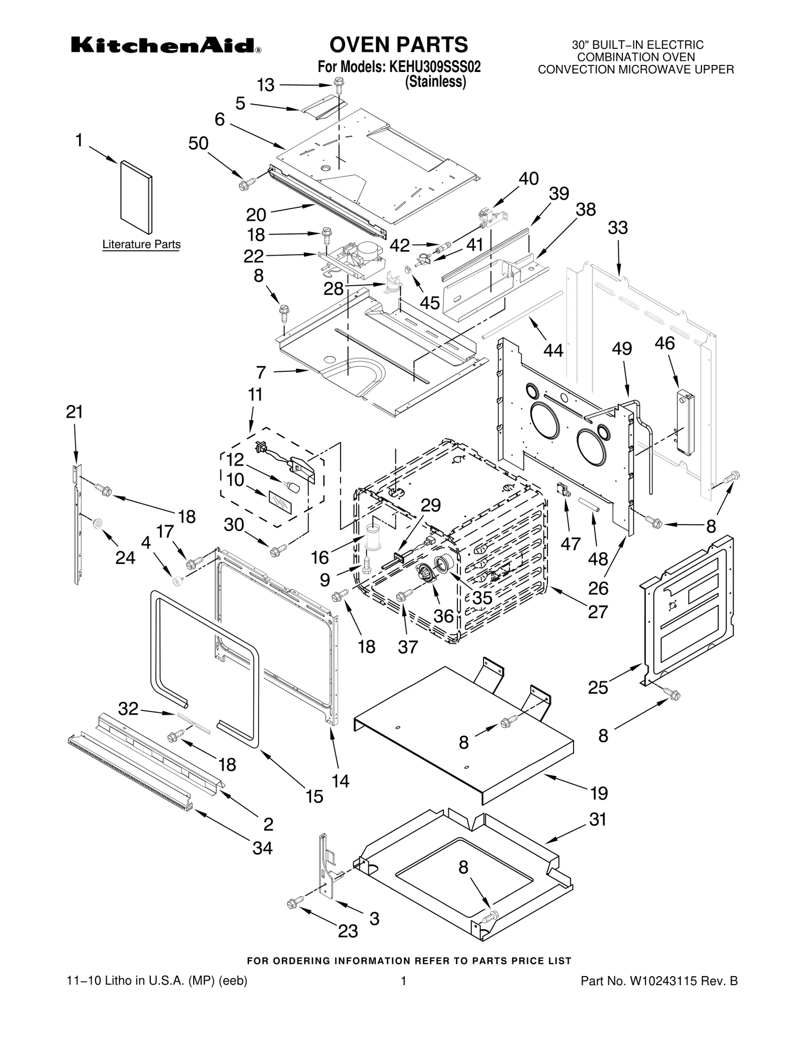 OVEN PARTS