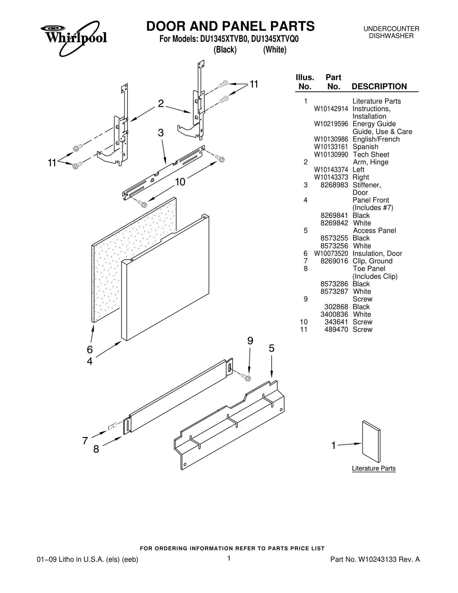DOOR AND PANEL PARTS
