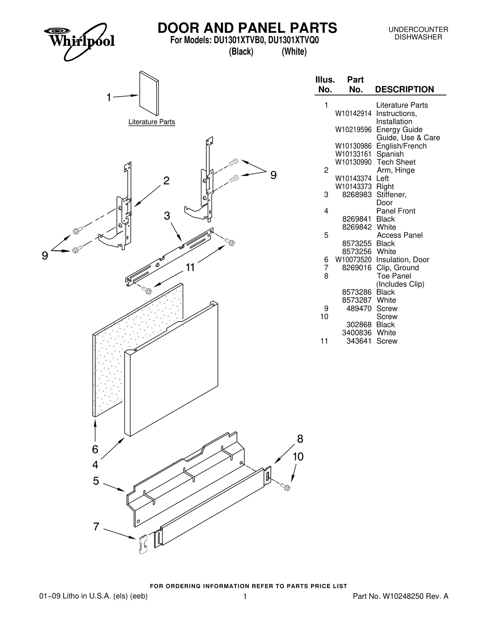 DOOR AND PANEL PARTS
