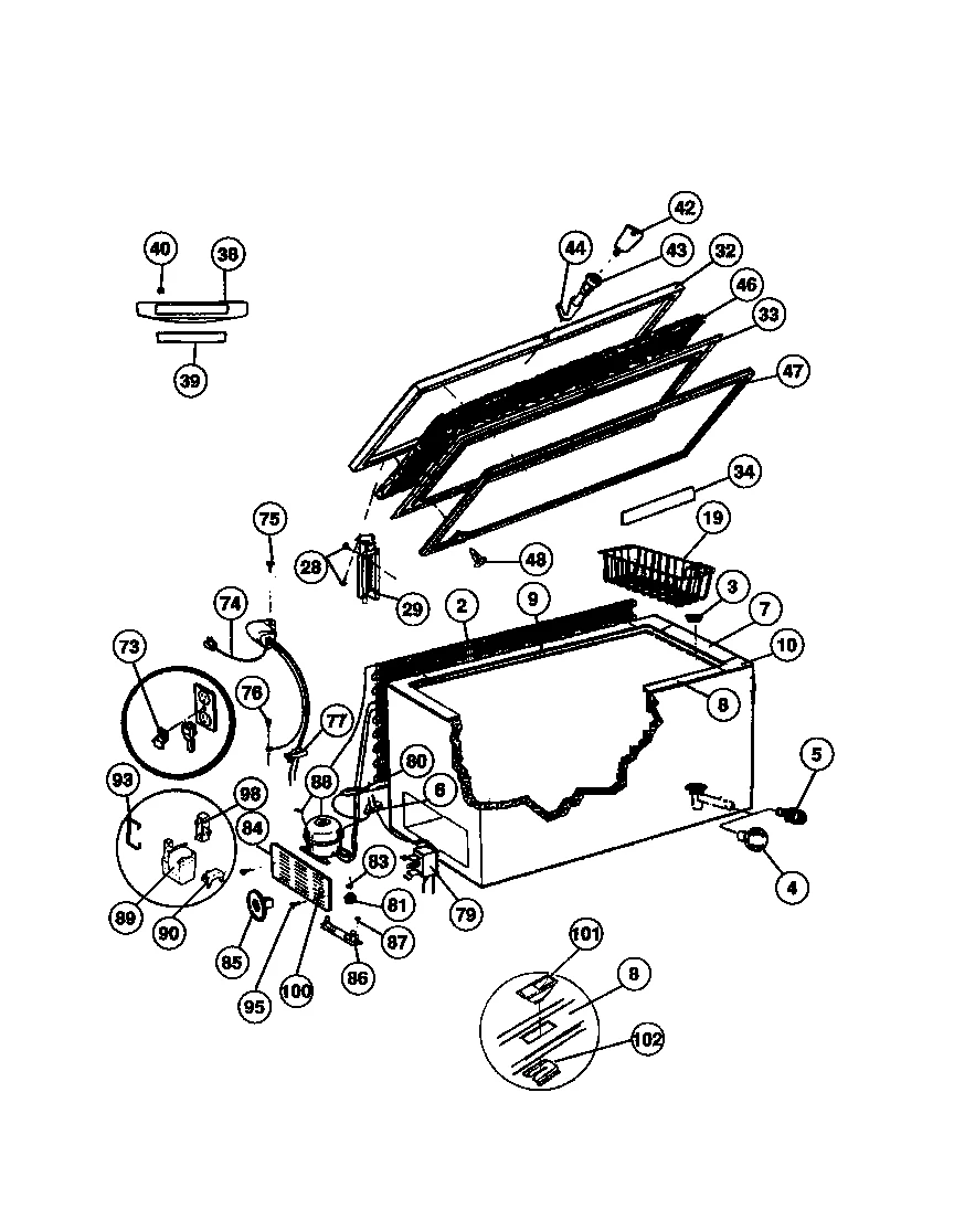 Panel-Outer Lid