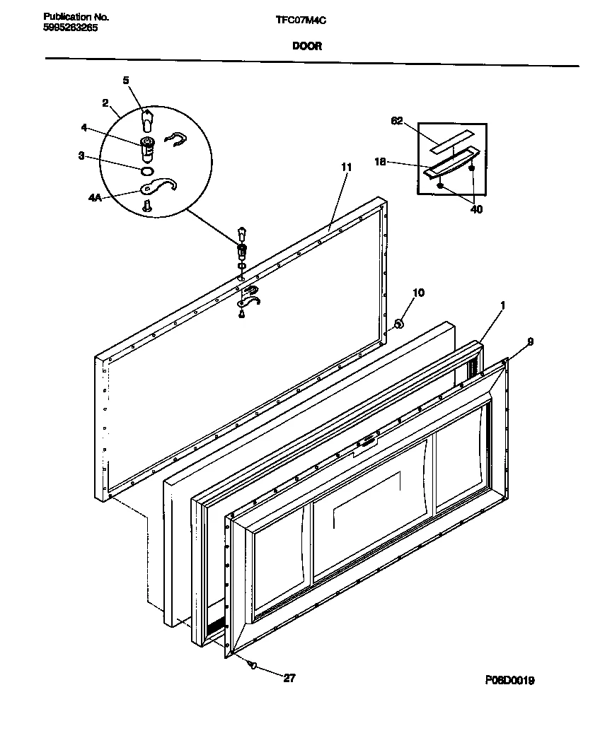 Panel-Outer Lid (DW1AH)
