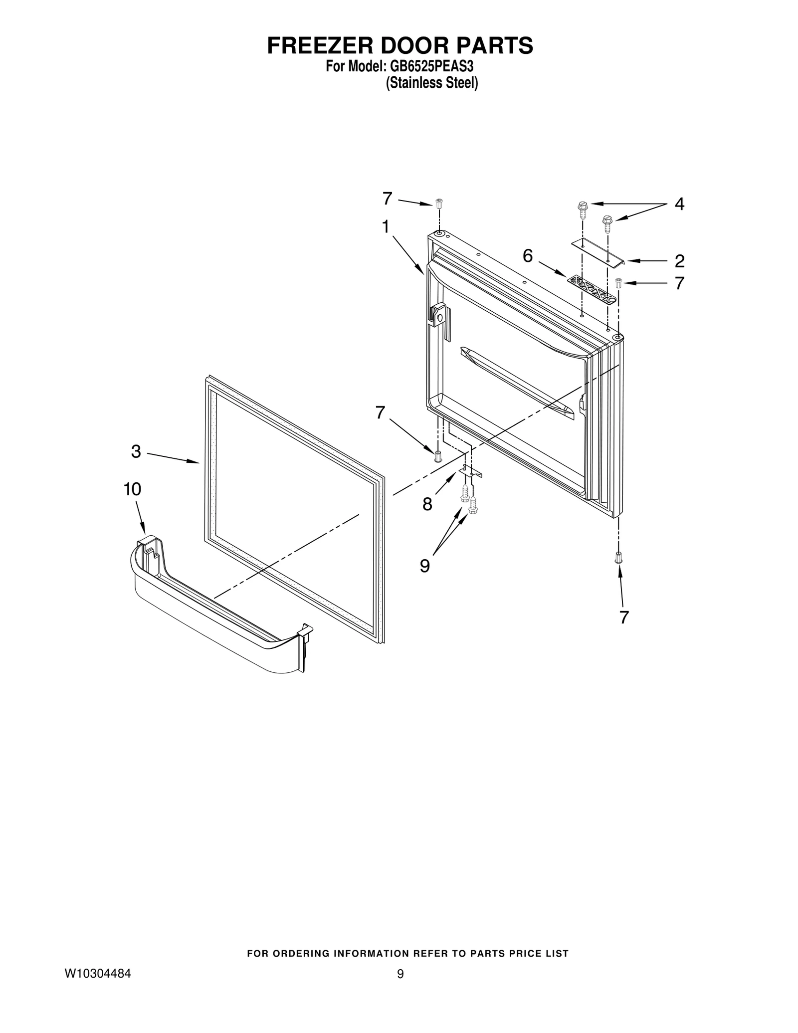 Door FIP Stainless Steel