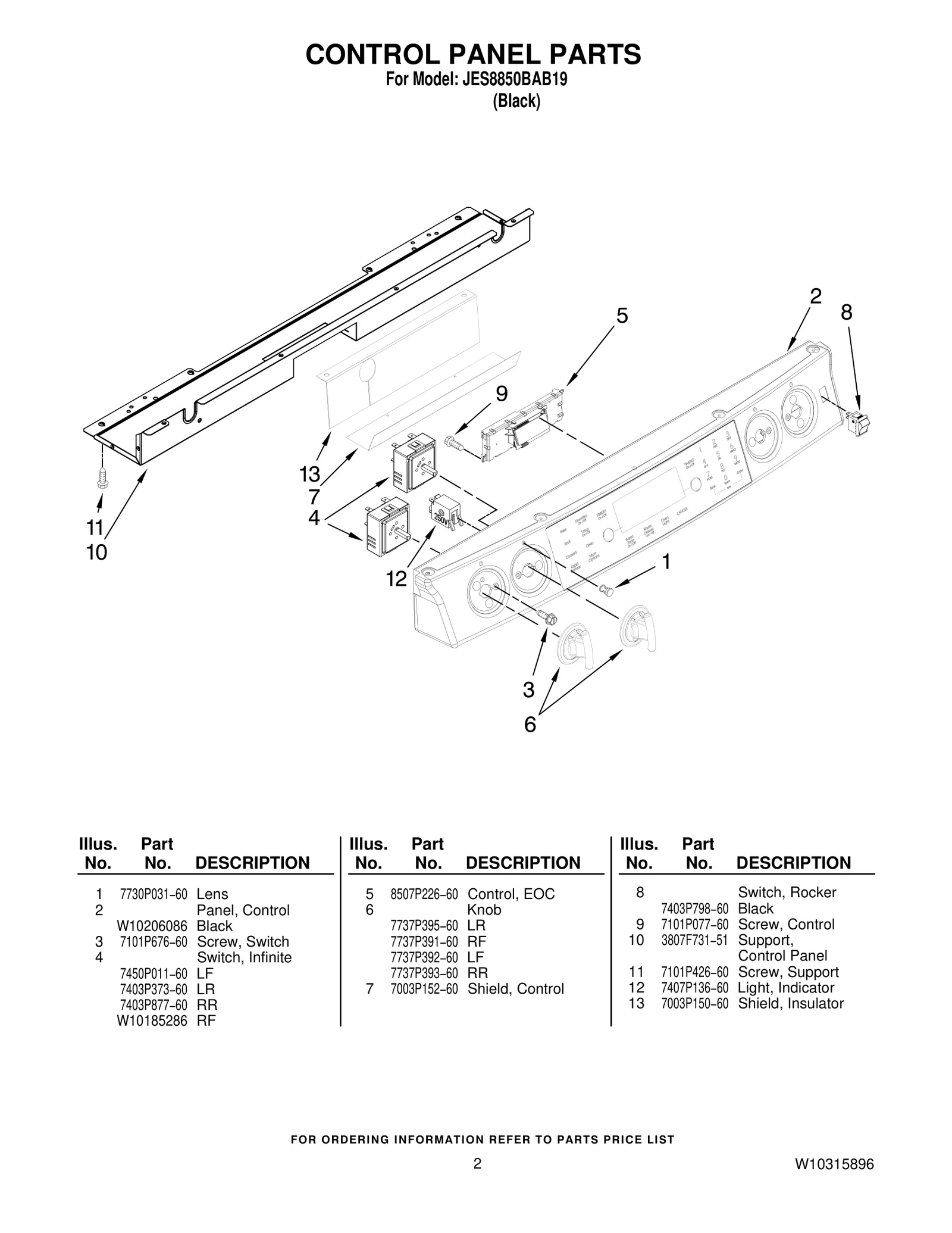 Touchpad And Control Panel
