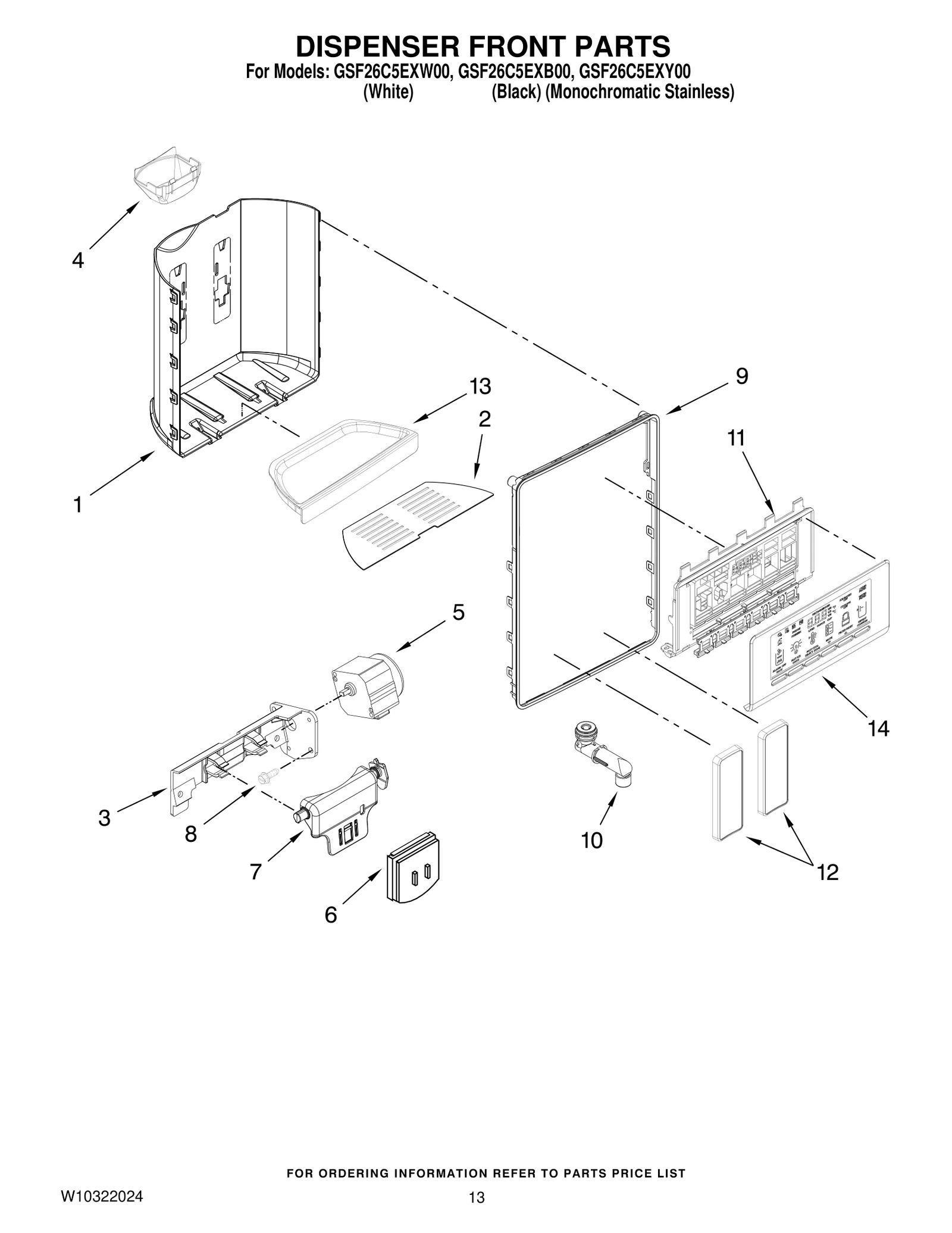 Dispenser Trim