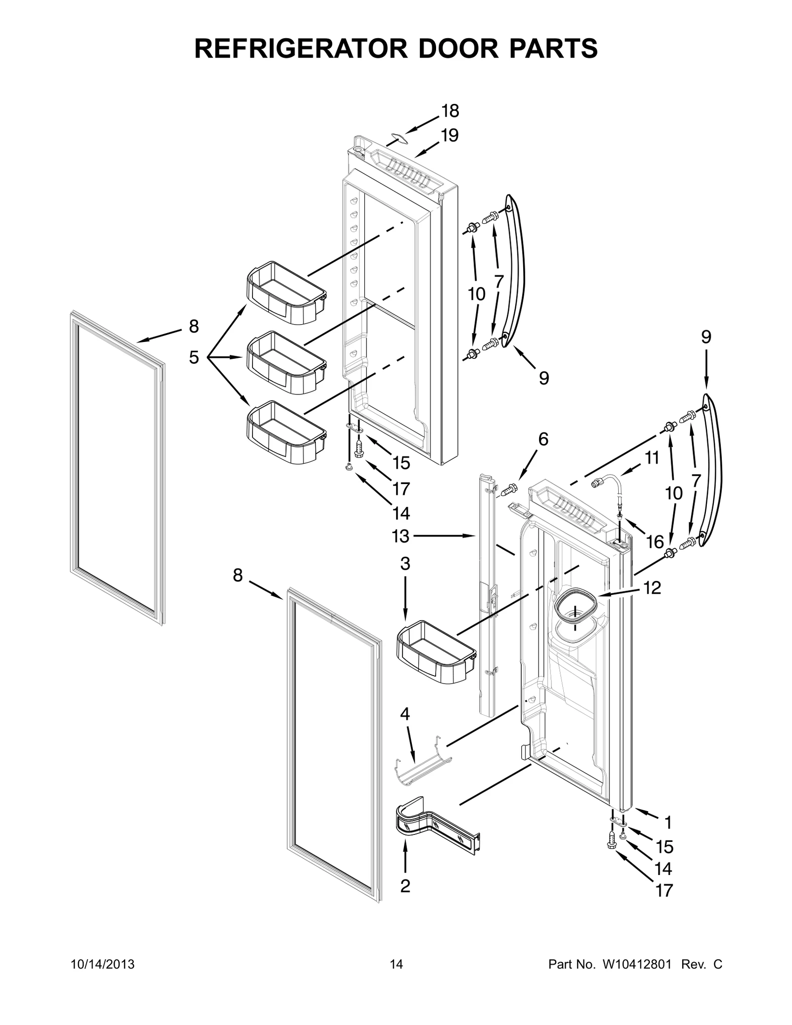 Door FIP Stainless Steel