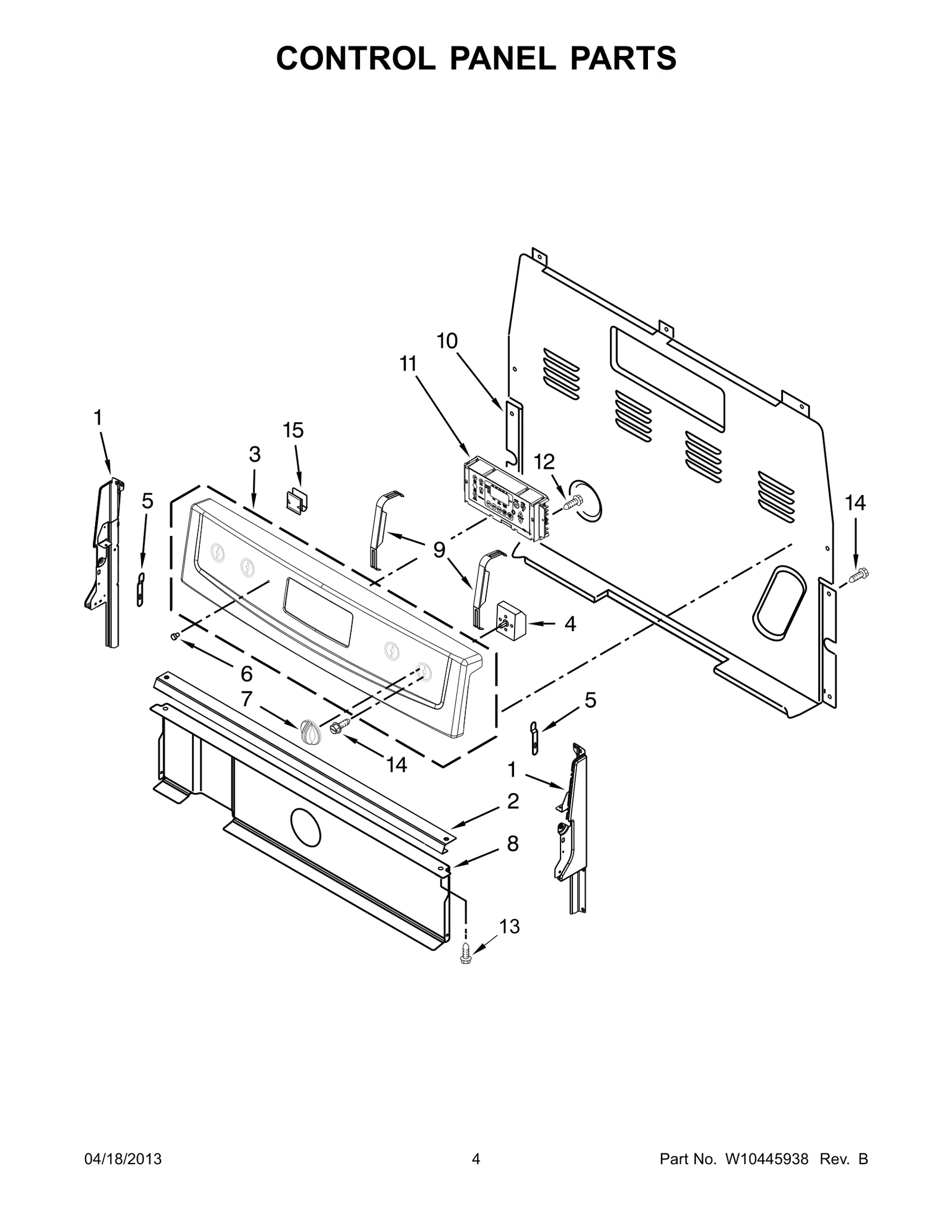 Touchpad And Control Panel