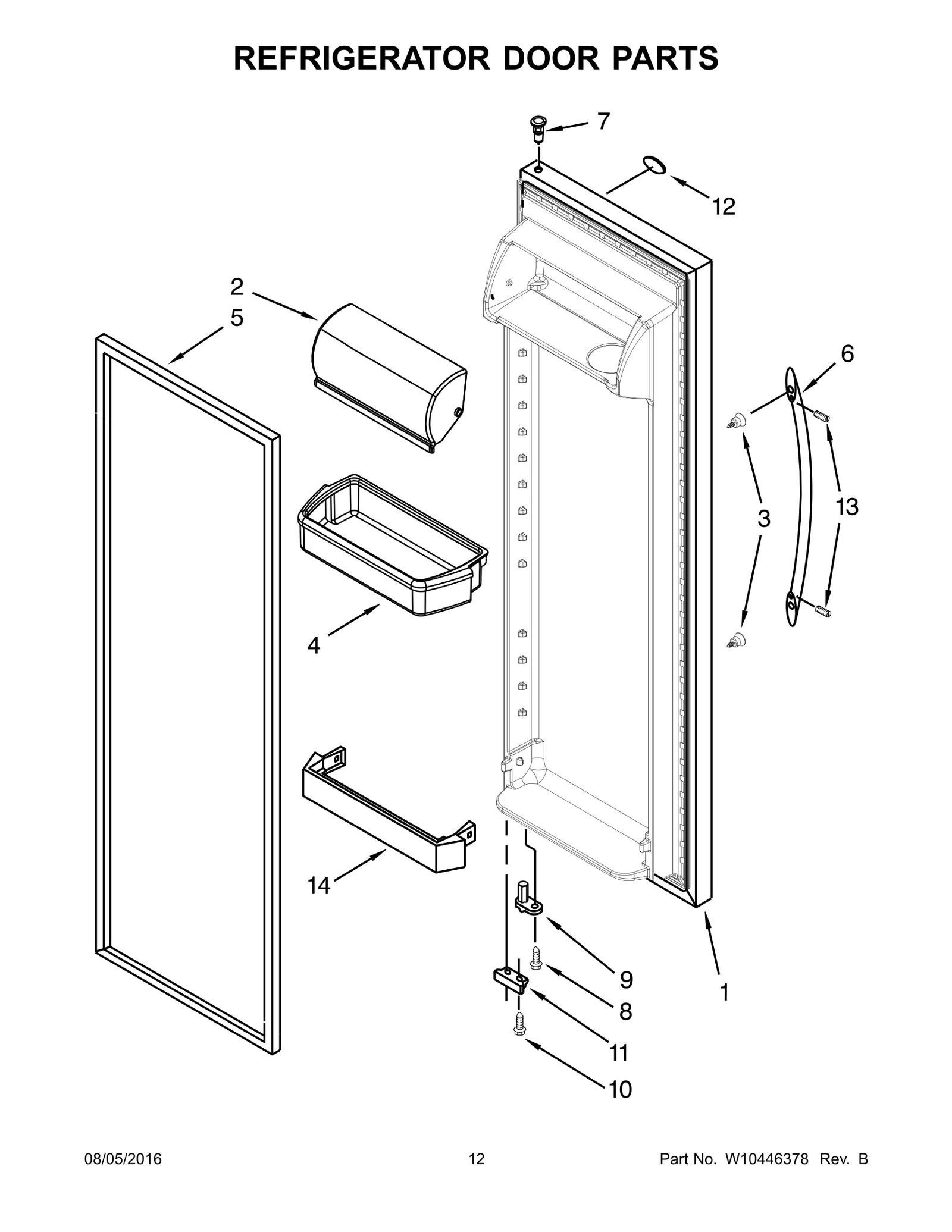 Foam In Place Door Metal Silver