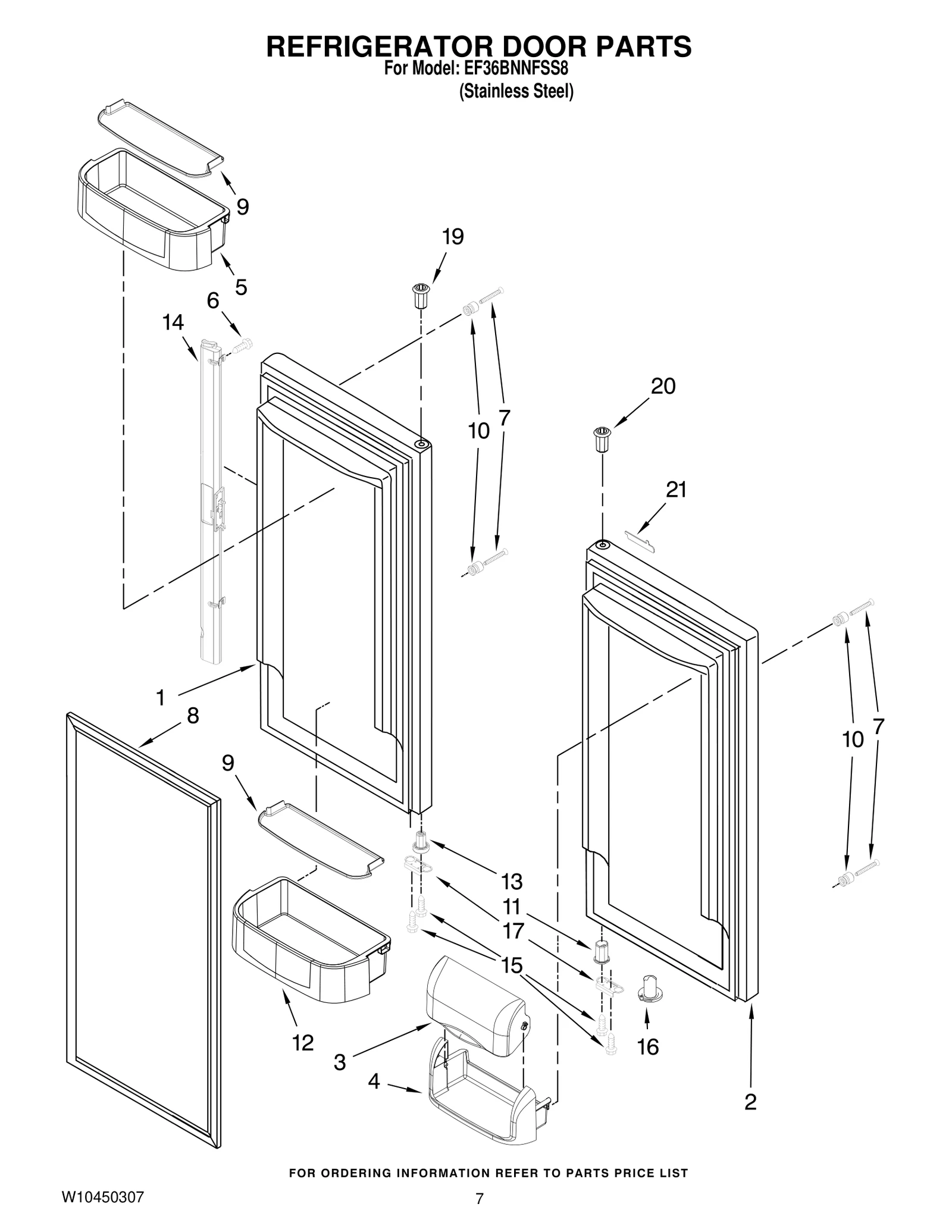 Door FIP Stainless Steel