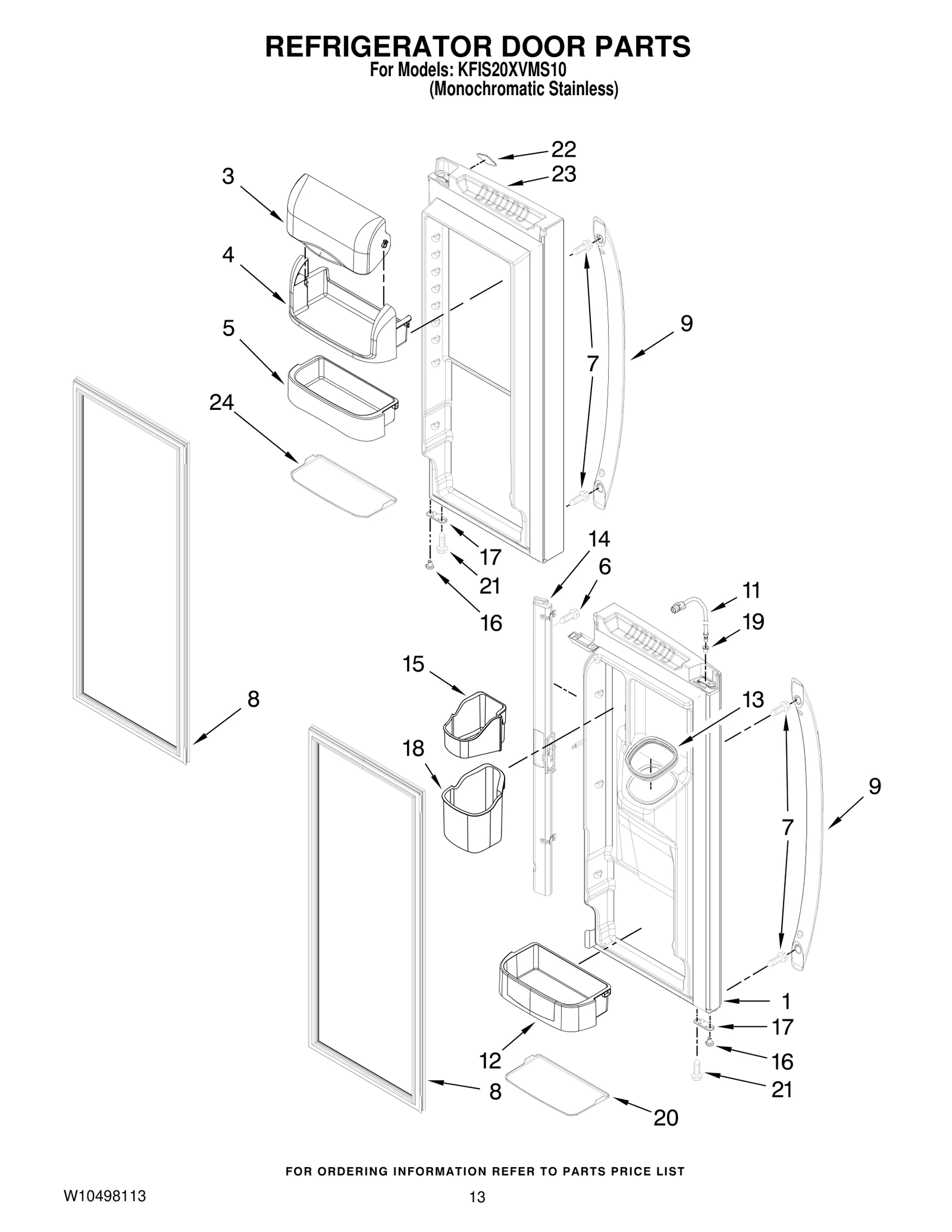 Door FIP Stainless Steel