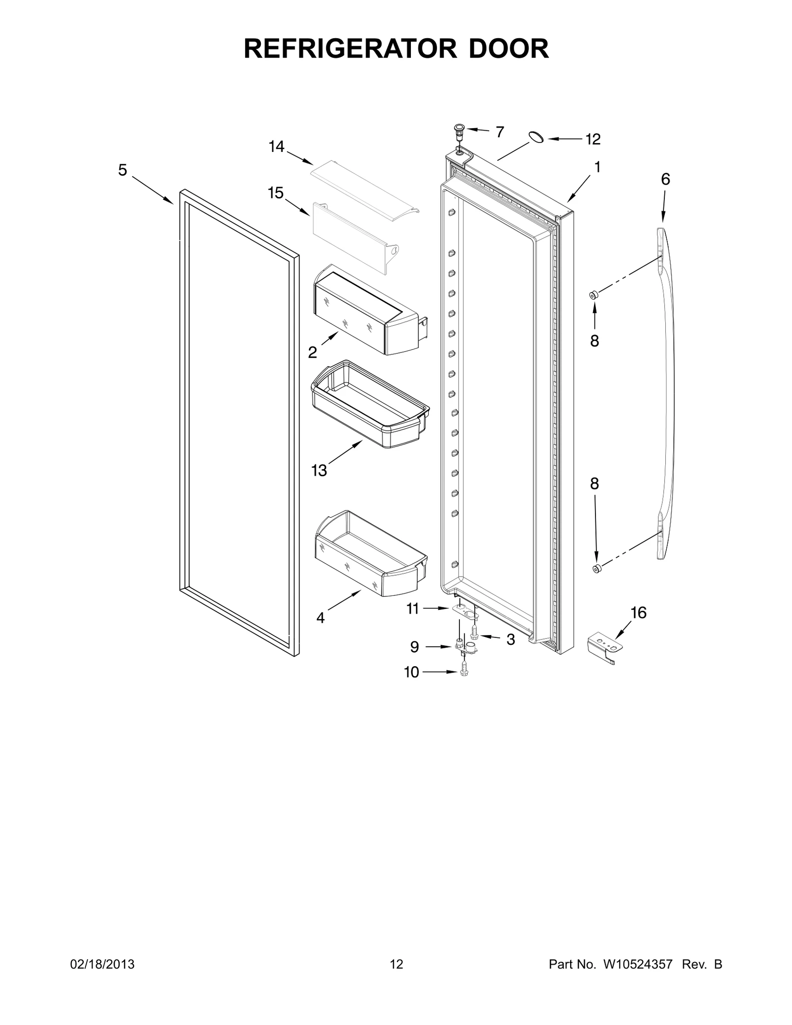 Door FIP White