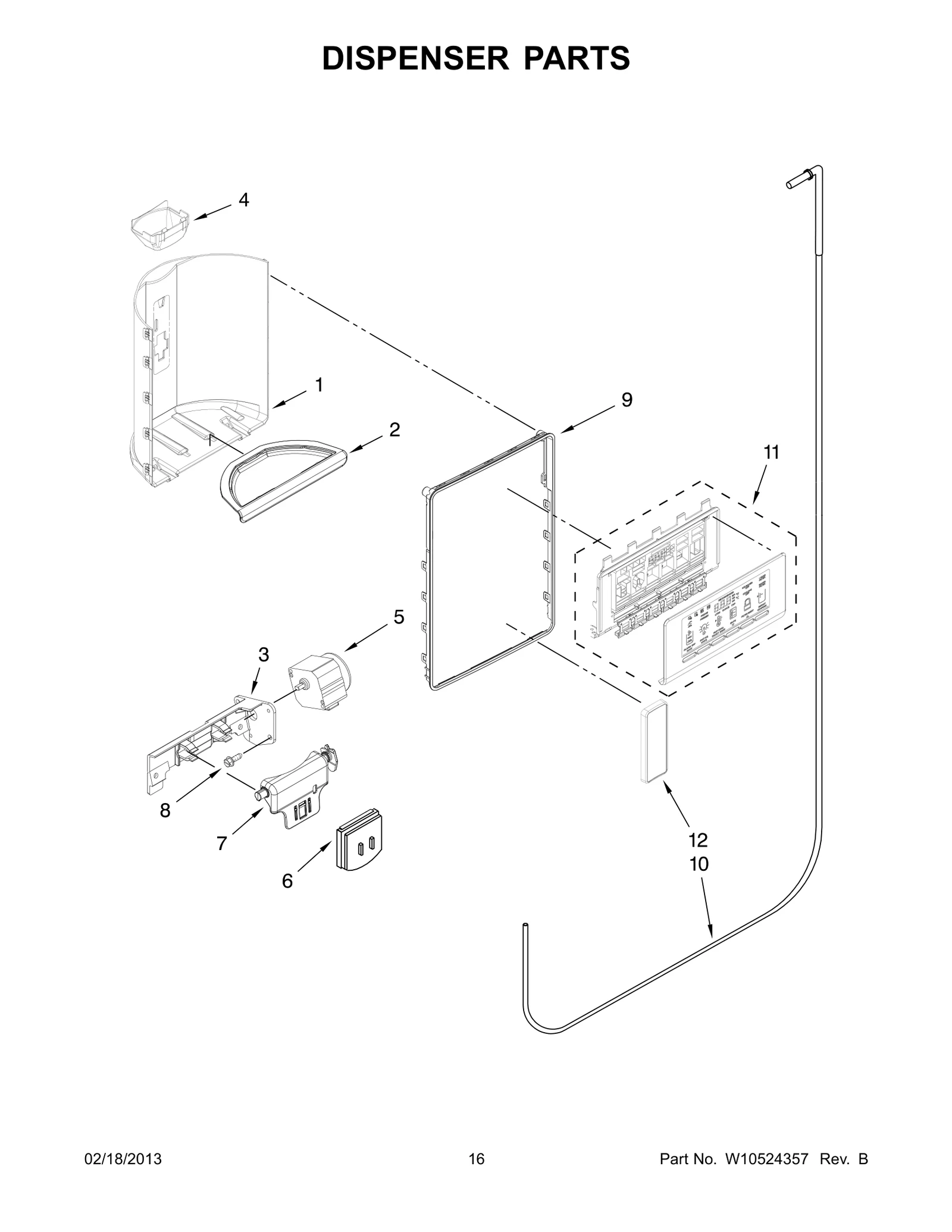 Dispenser Trim