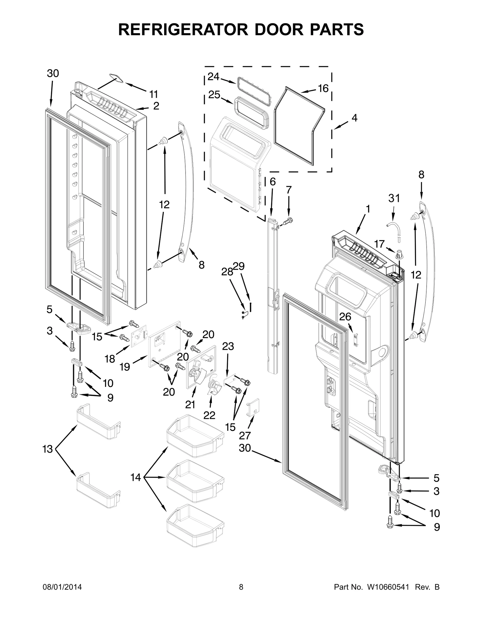 Door FIP White