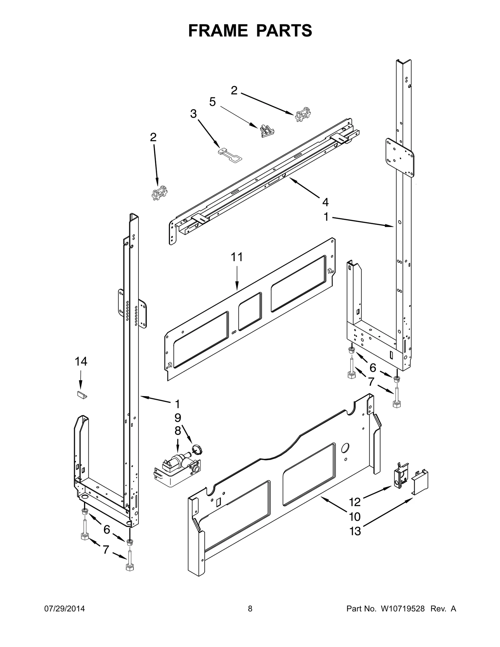Right Hand Frame