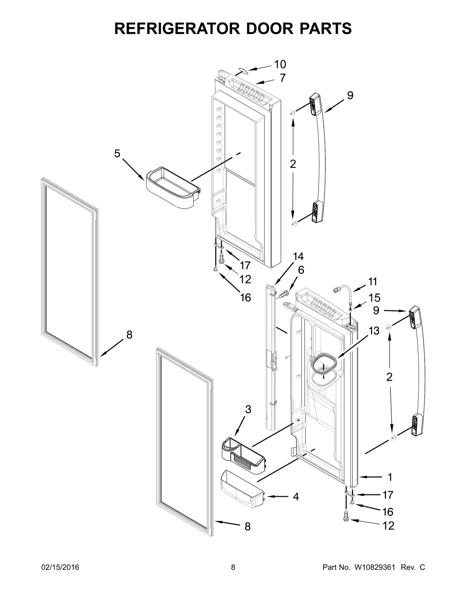 Door FIP Stainless Steel