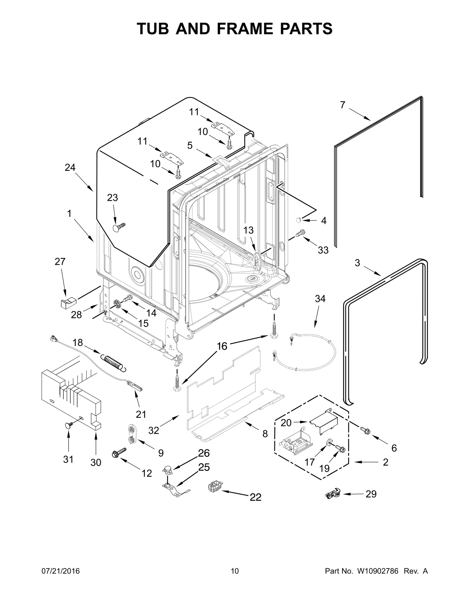 Tub Assembly