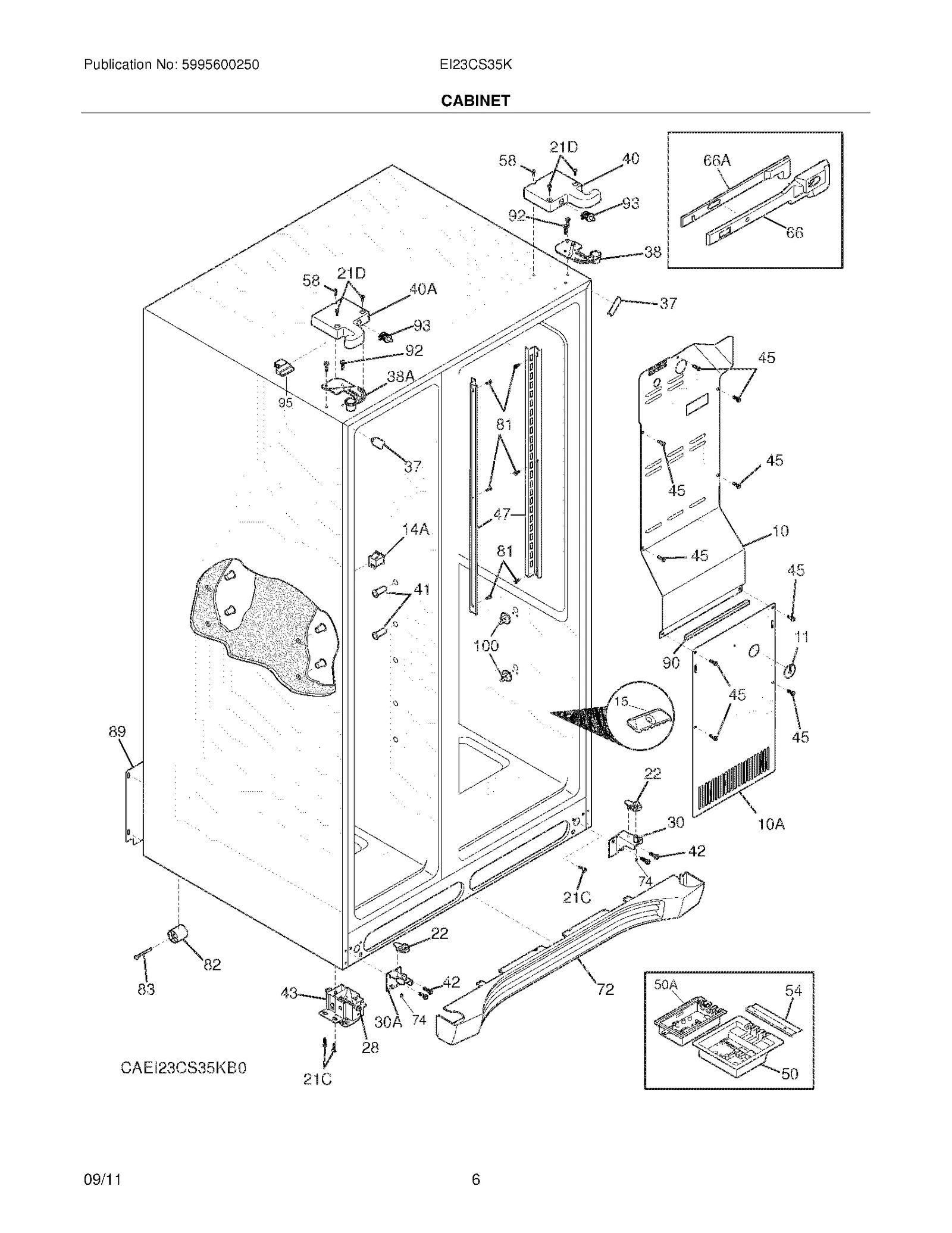 Upper Hinge Cover