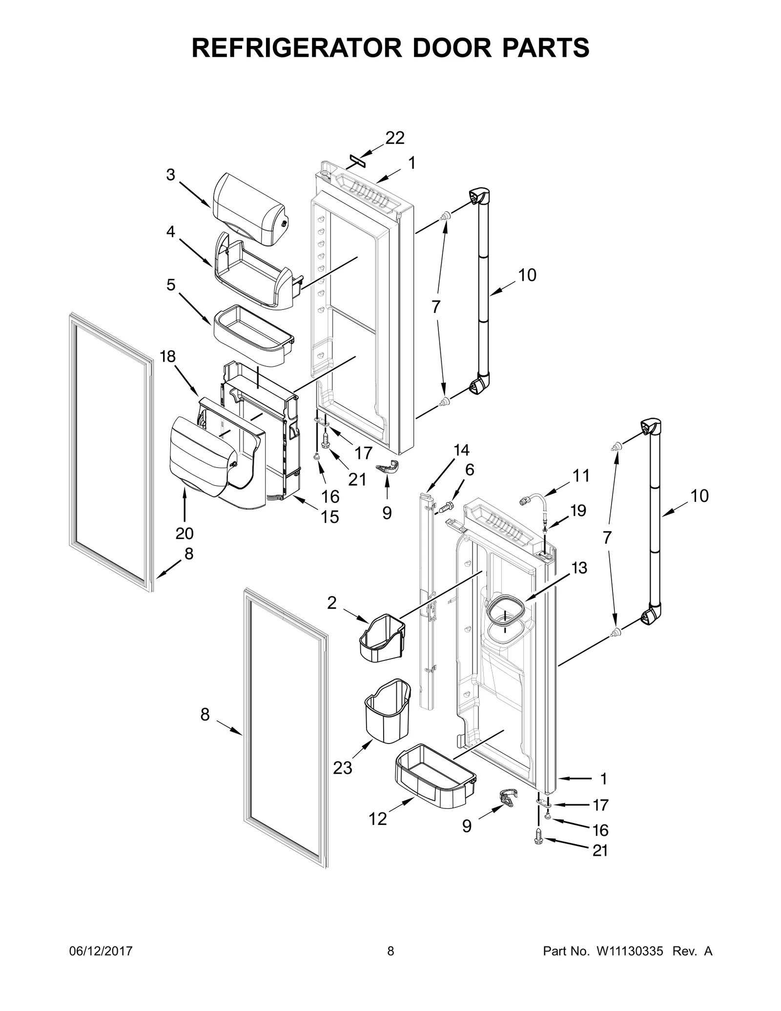Door FIP Stainless Steel
