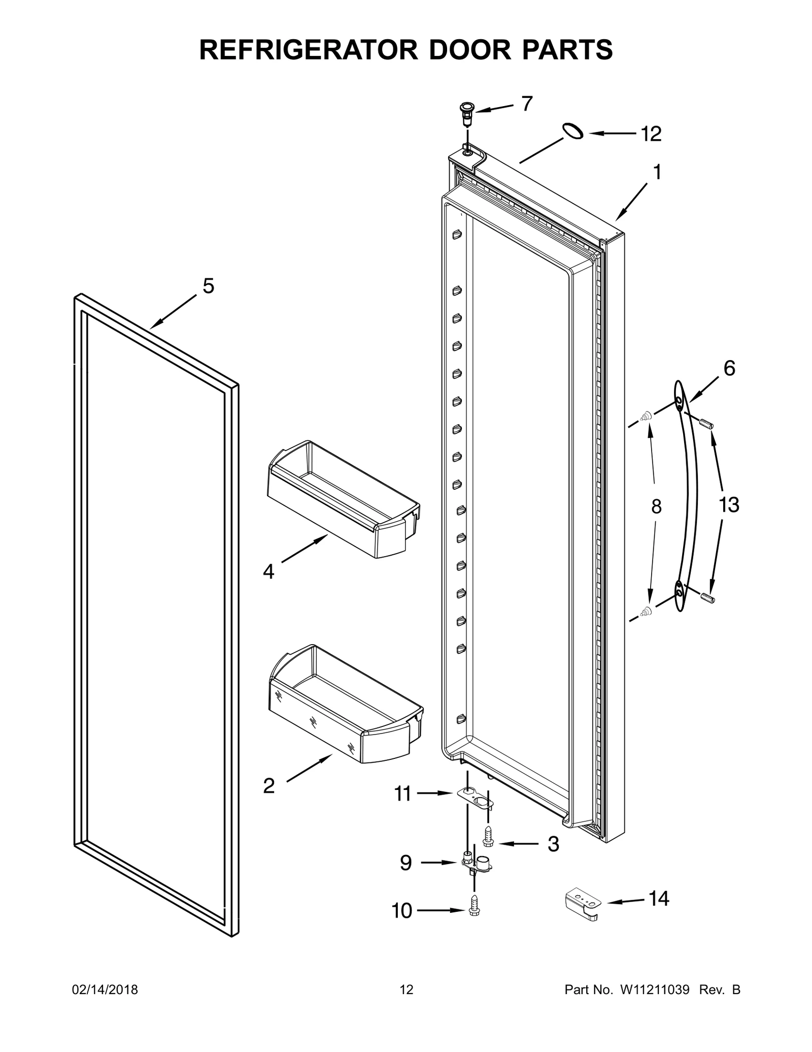 Door Foam Assembly (Drop Ship)