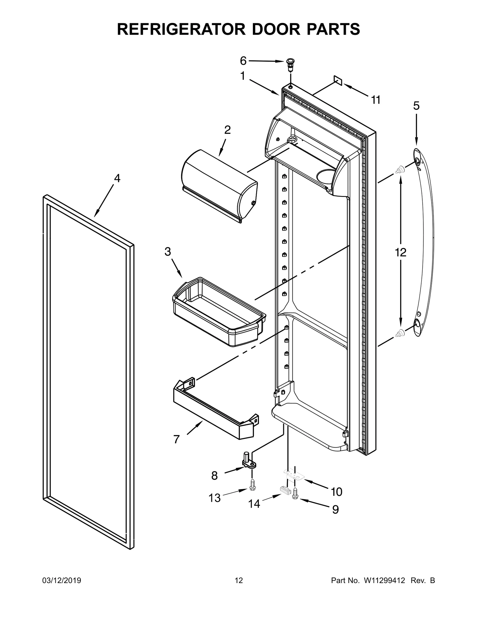 Door Kit FIP Stainless Steel
