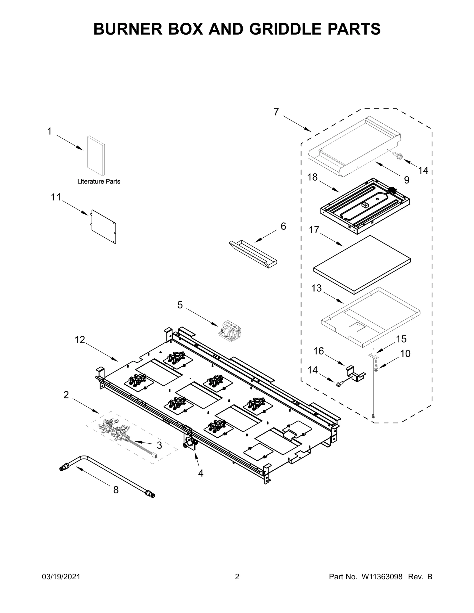 Griddle Assembly