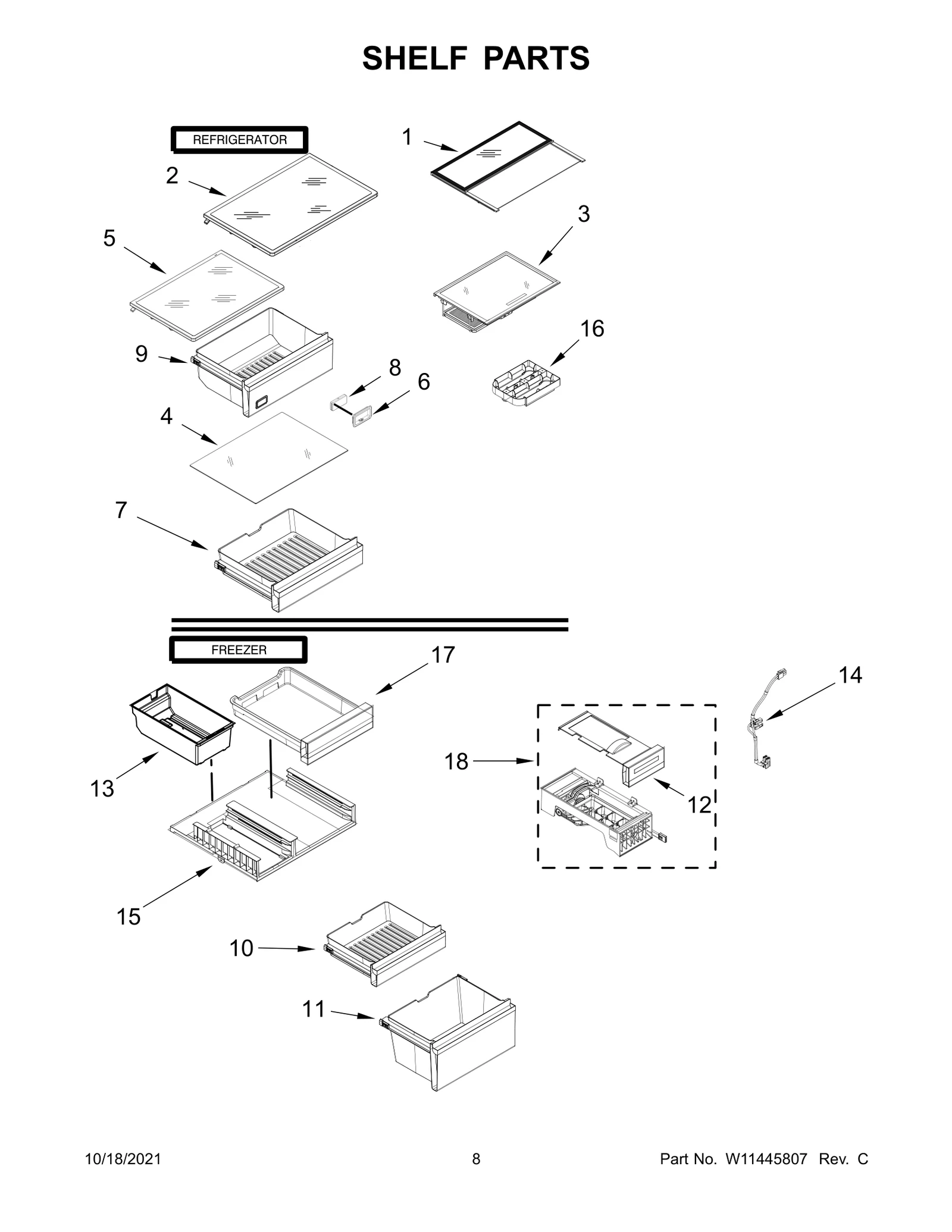 Cantilever Shelf