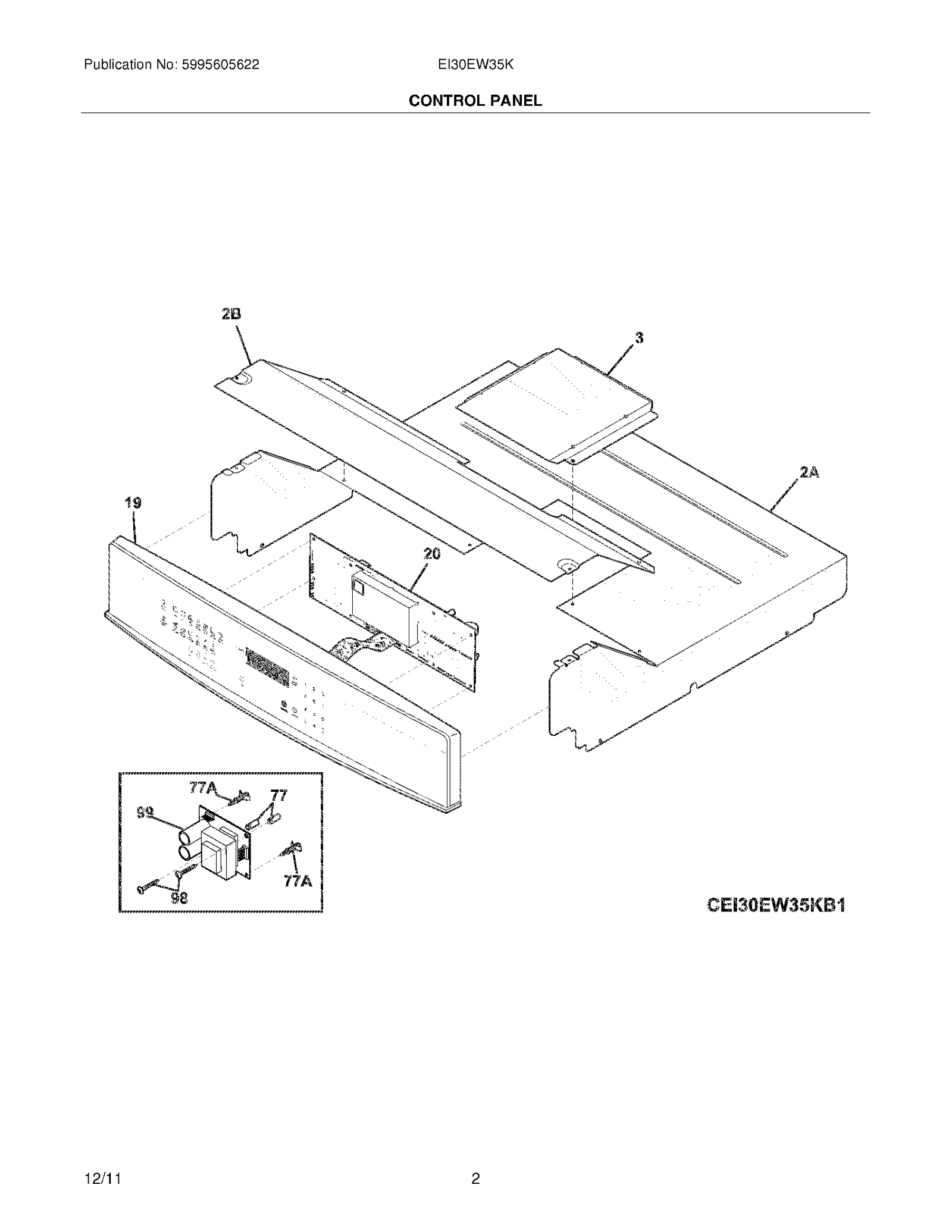 Control Panel Assembly