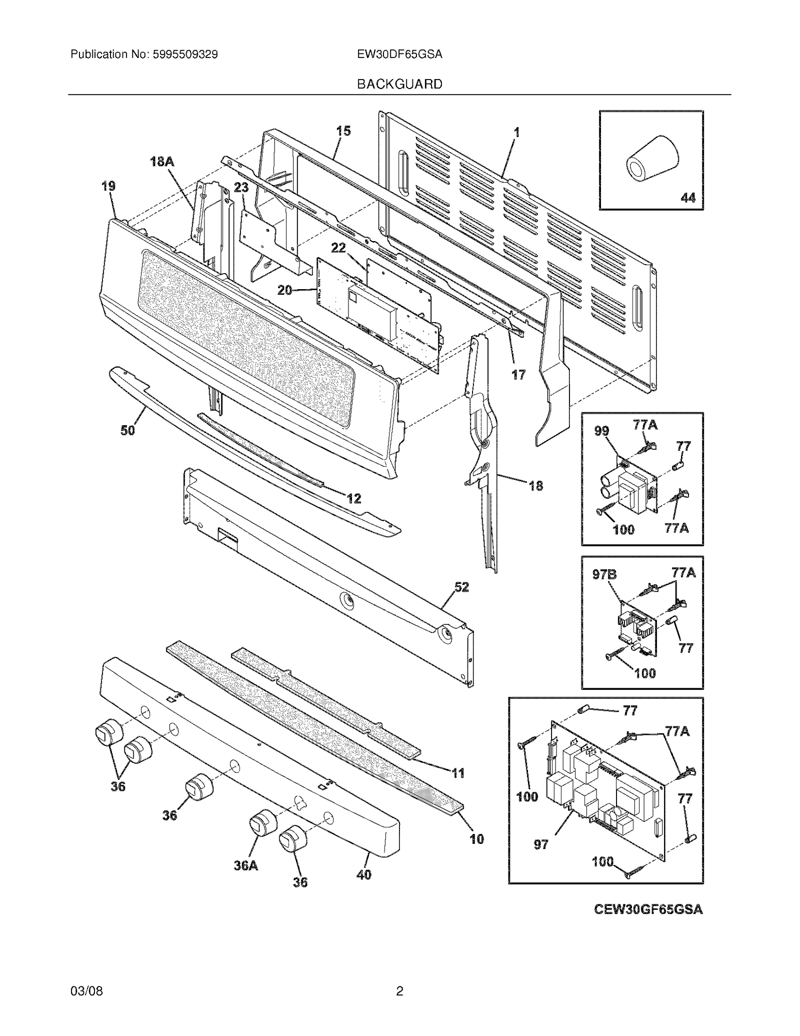 Control Panel Assembly