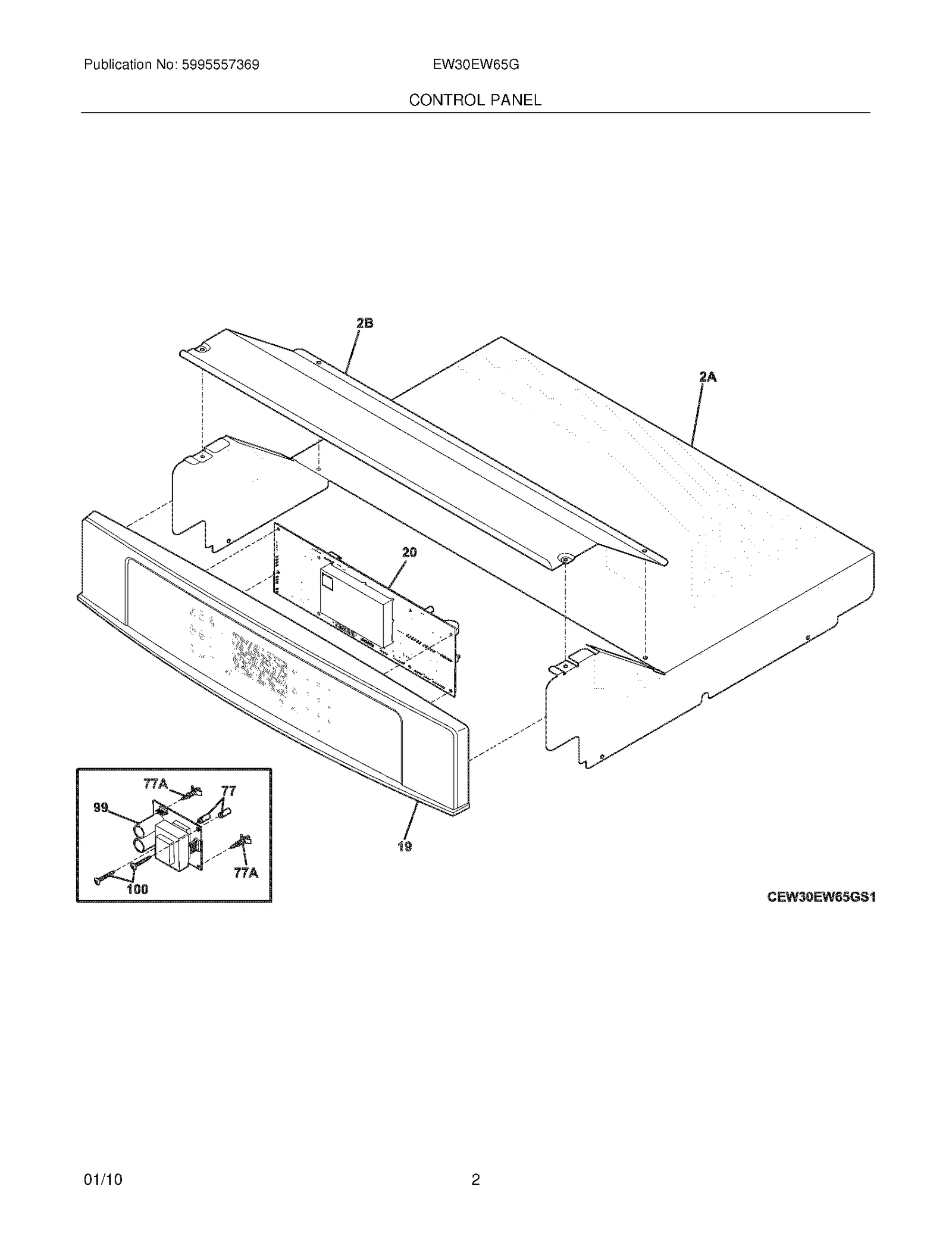 Control Panel Assembly