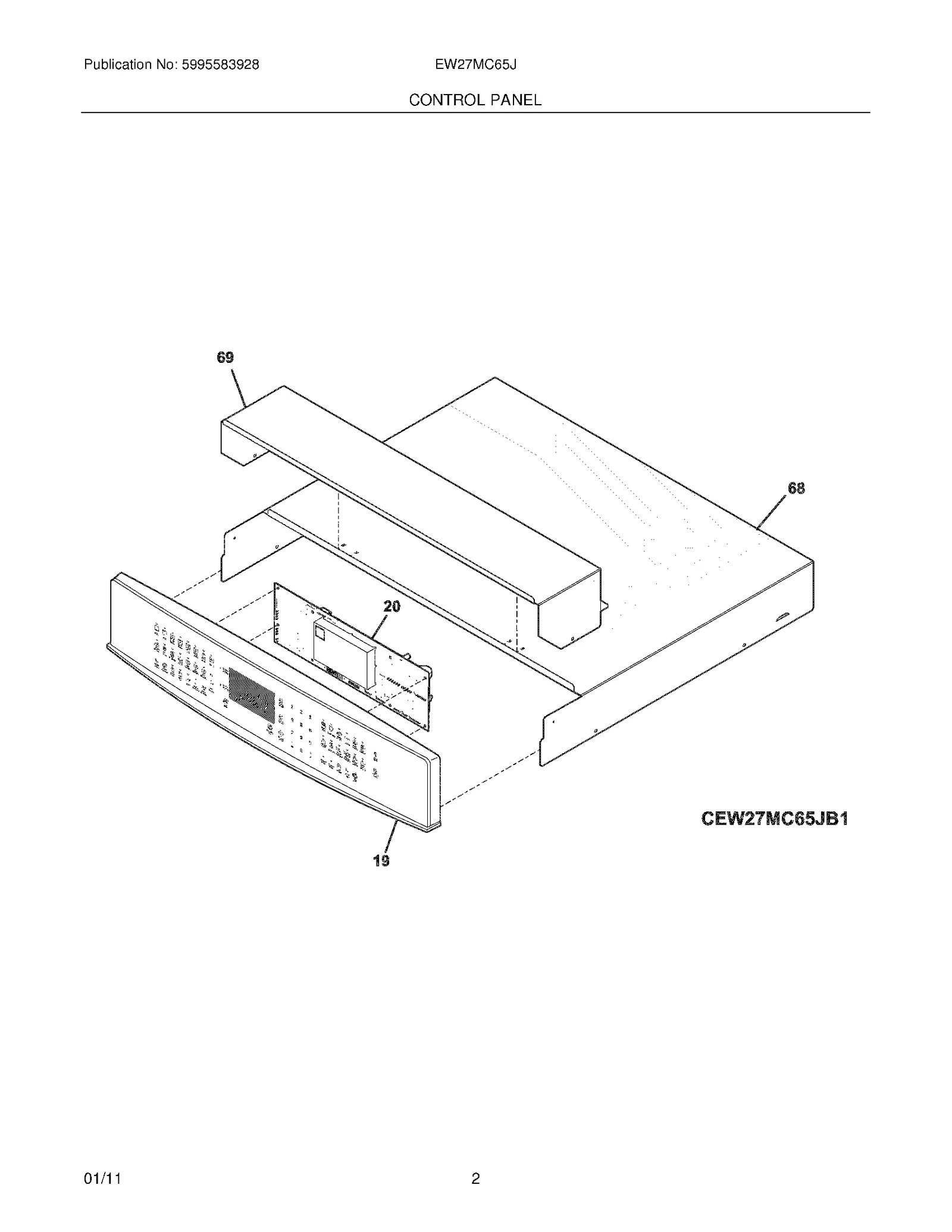 Control Panel Assembly