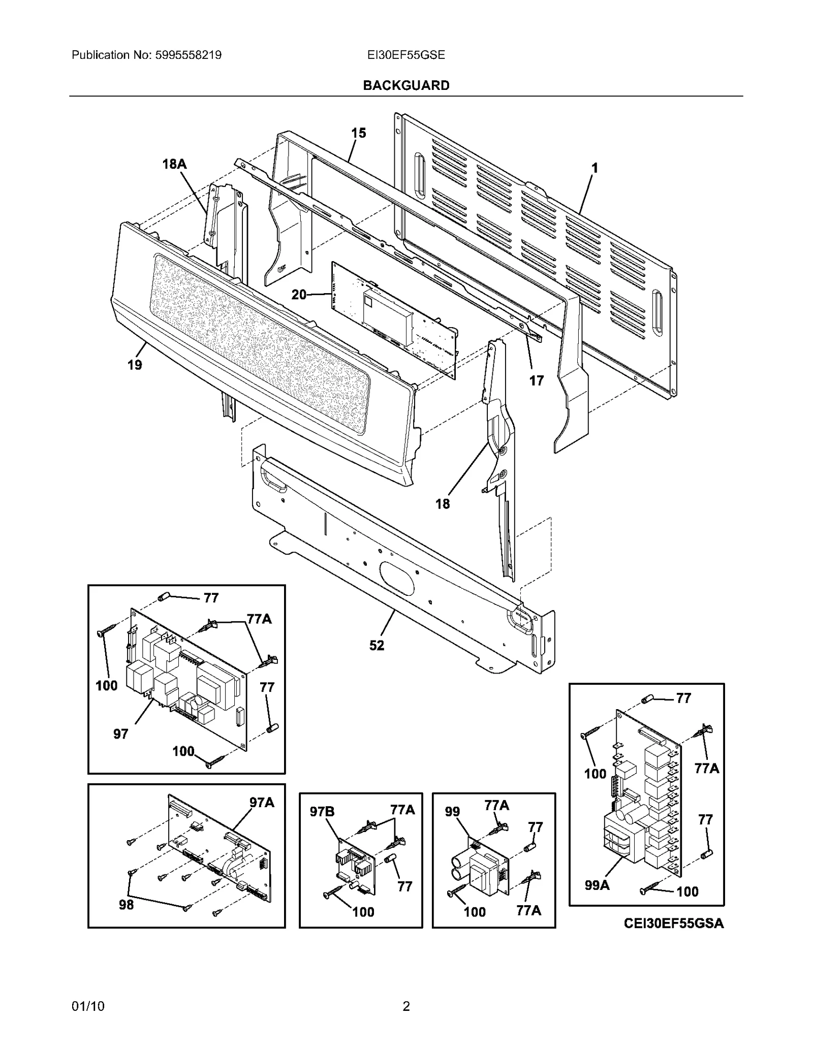 Control Panel Assembly