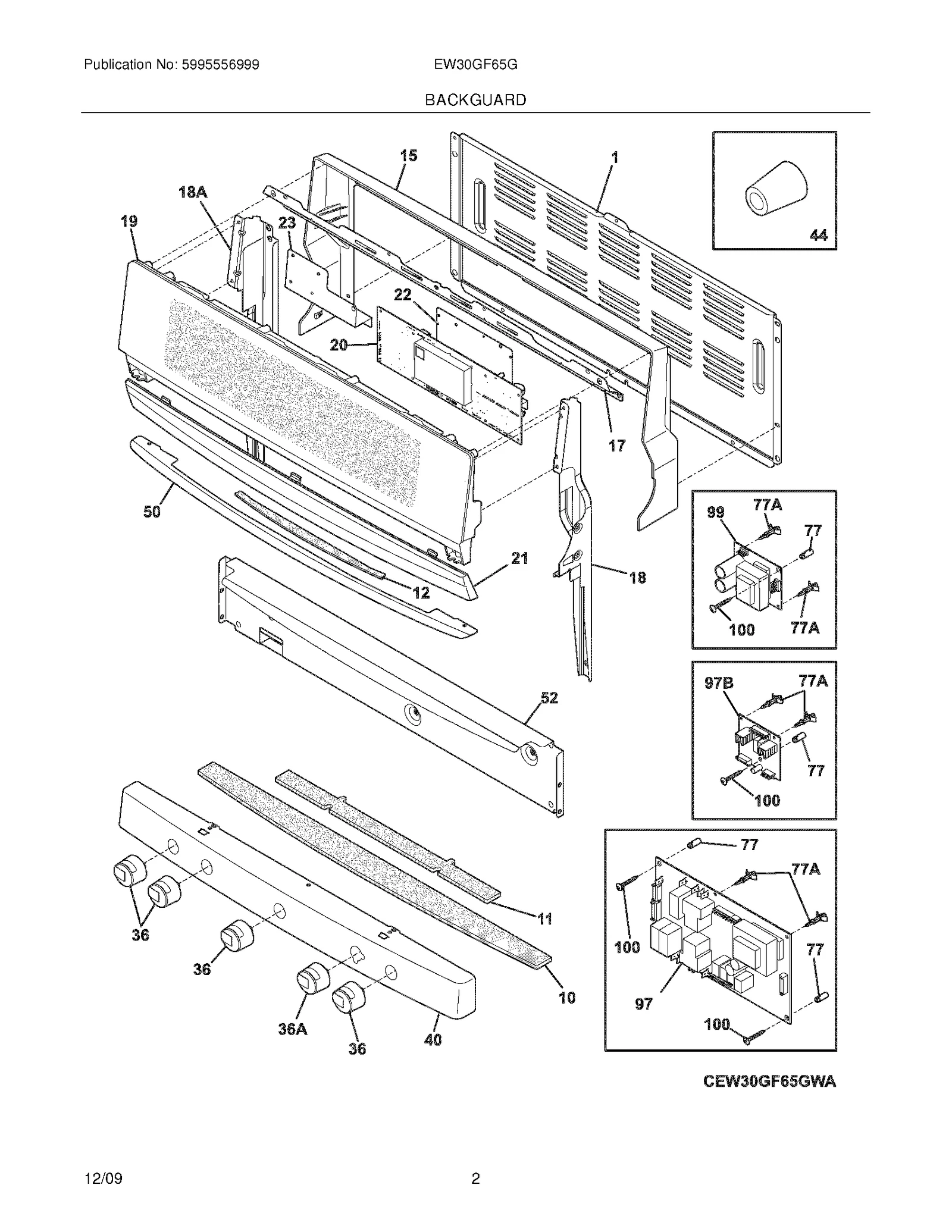 Control Panel Assembly