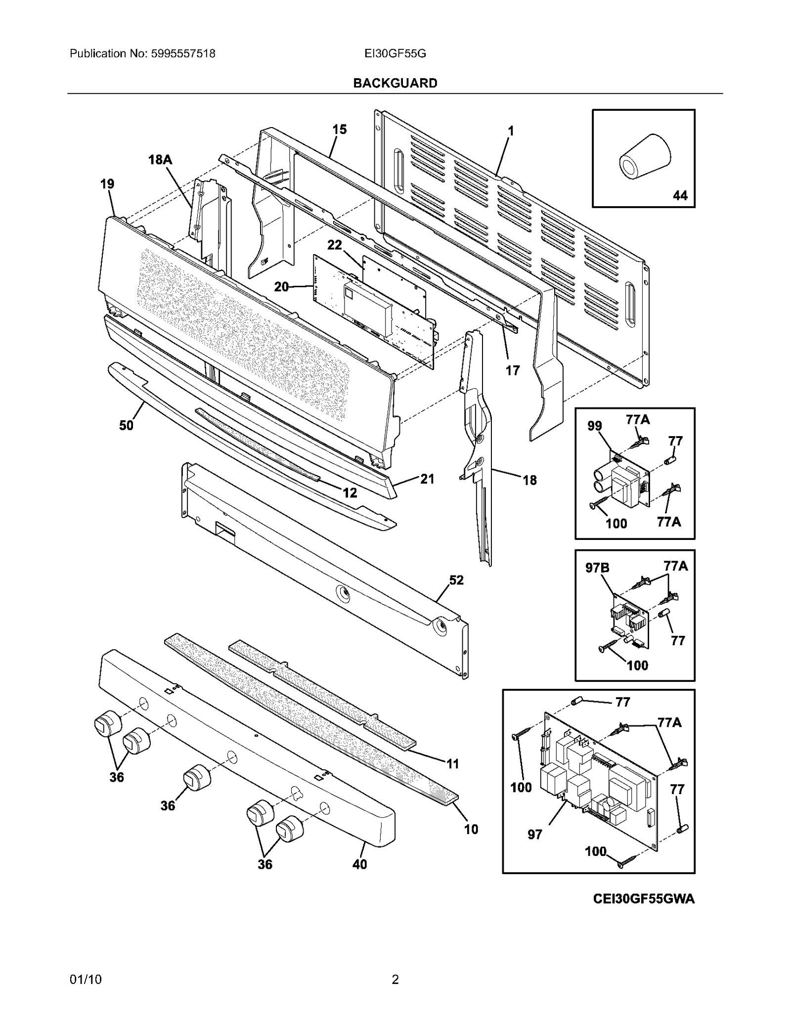 Control Panel Assembly