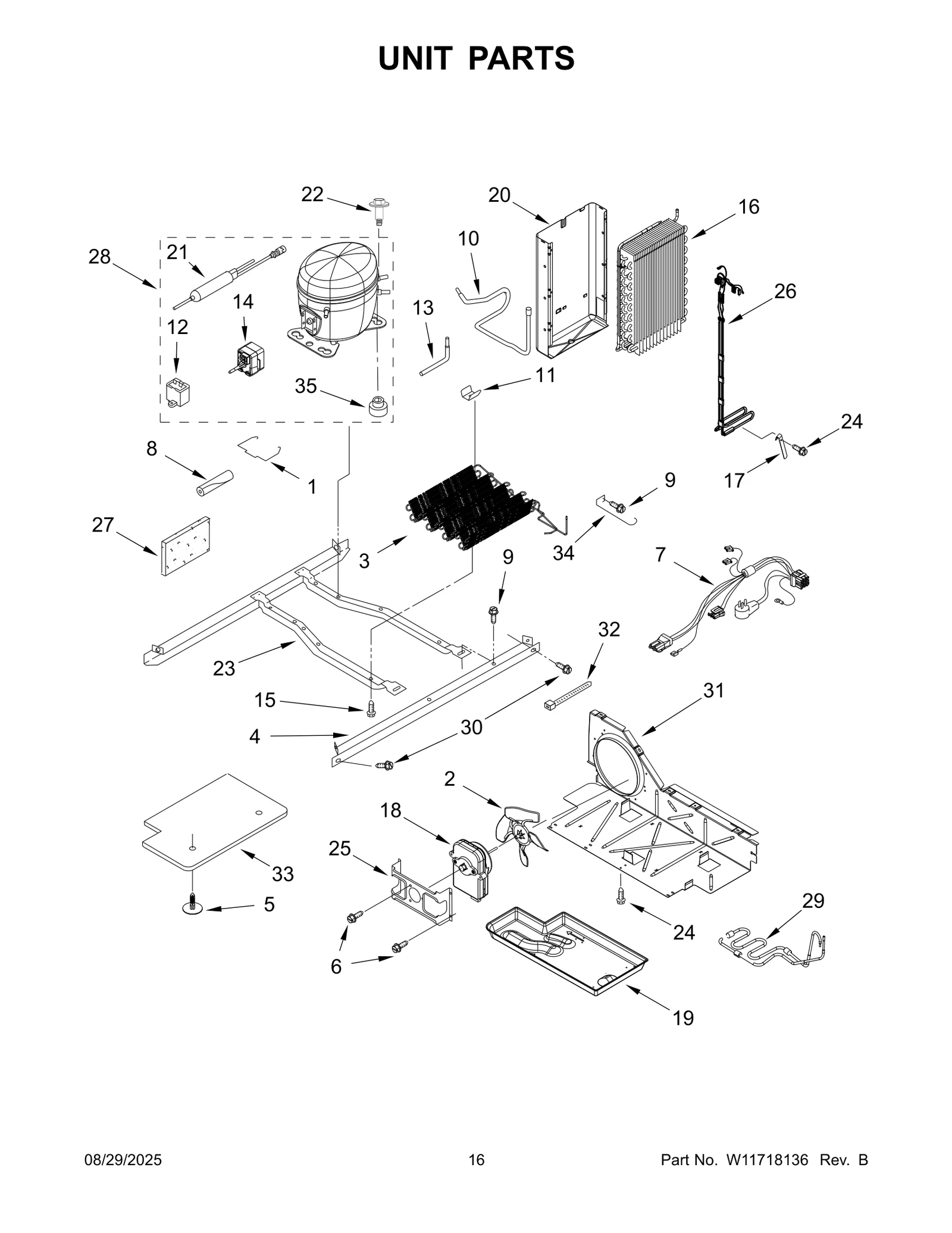 Evaporator Tray